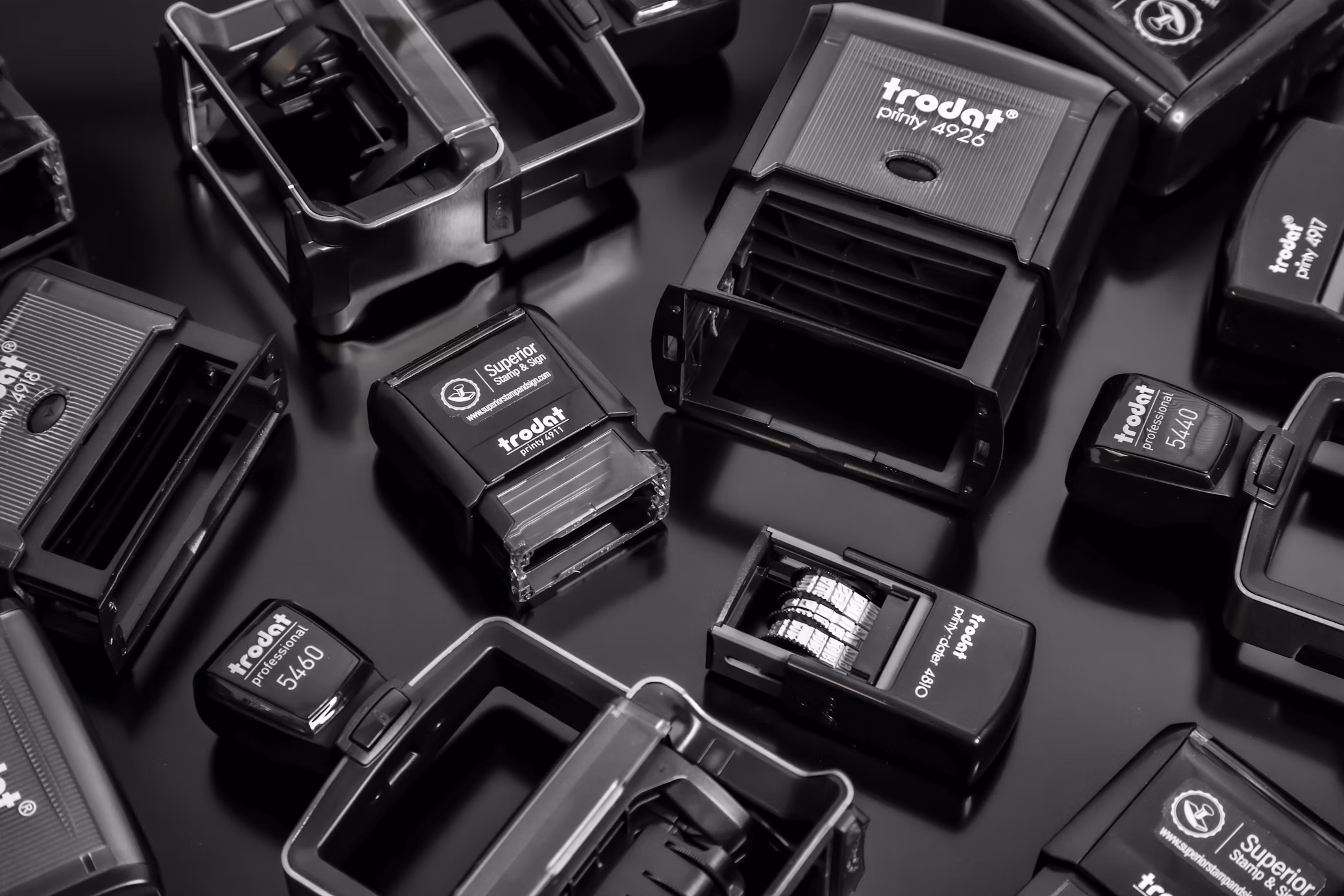Custom Stamps & Ink services by Dev Graphics and Printer